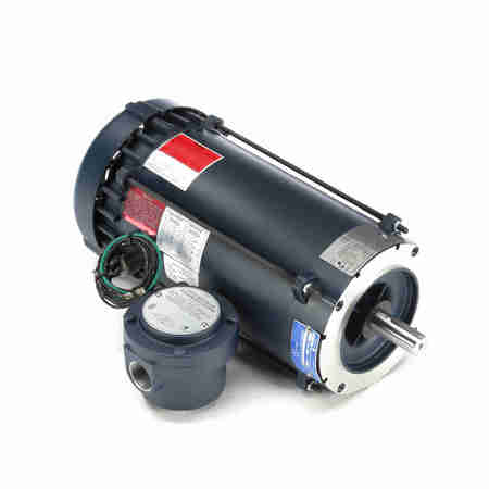 LEESON 1.50Hp Explosion Proof Motor, 1Phase, 3600 Rpm, 115/208-230V, 56C Frm, Epfc 116615.00